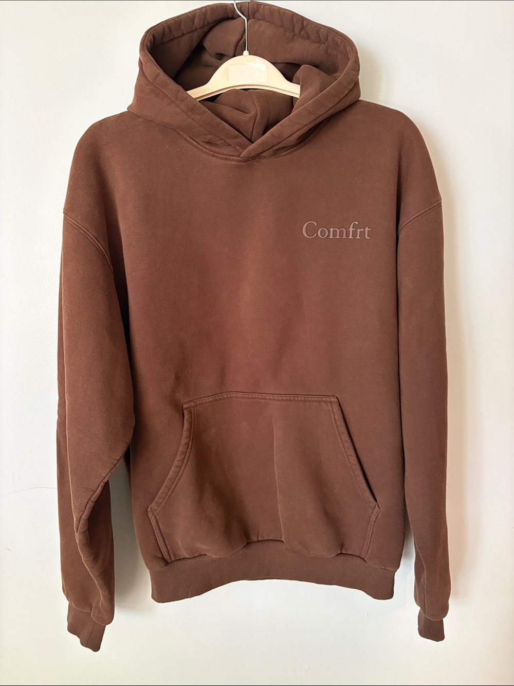 Comfrt Hoodie Chocolate Brown Medium